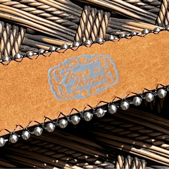 Tony Lama Women’s Leather Kaitlyn Crystal Belt Gamuza Cuero 36 Coastal Cowgirl - Picture 10 of 11